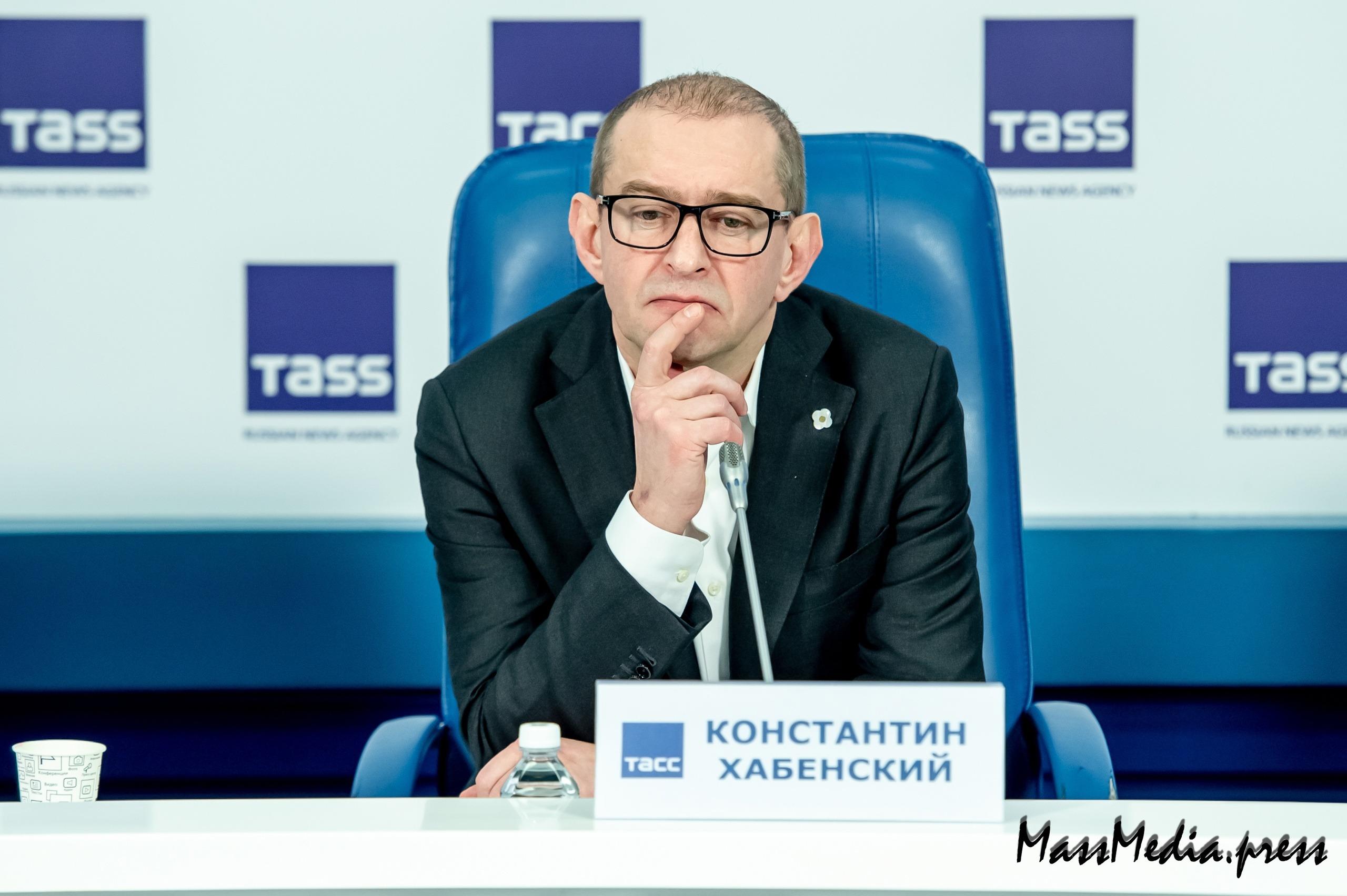 В ТАССе прошла пресс-конференция руководителя МХТ - Константина Хабенского