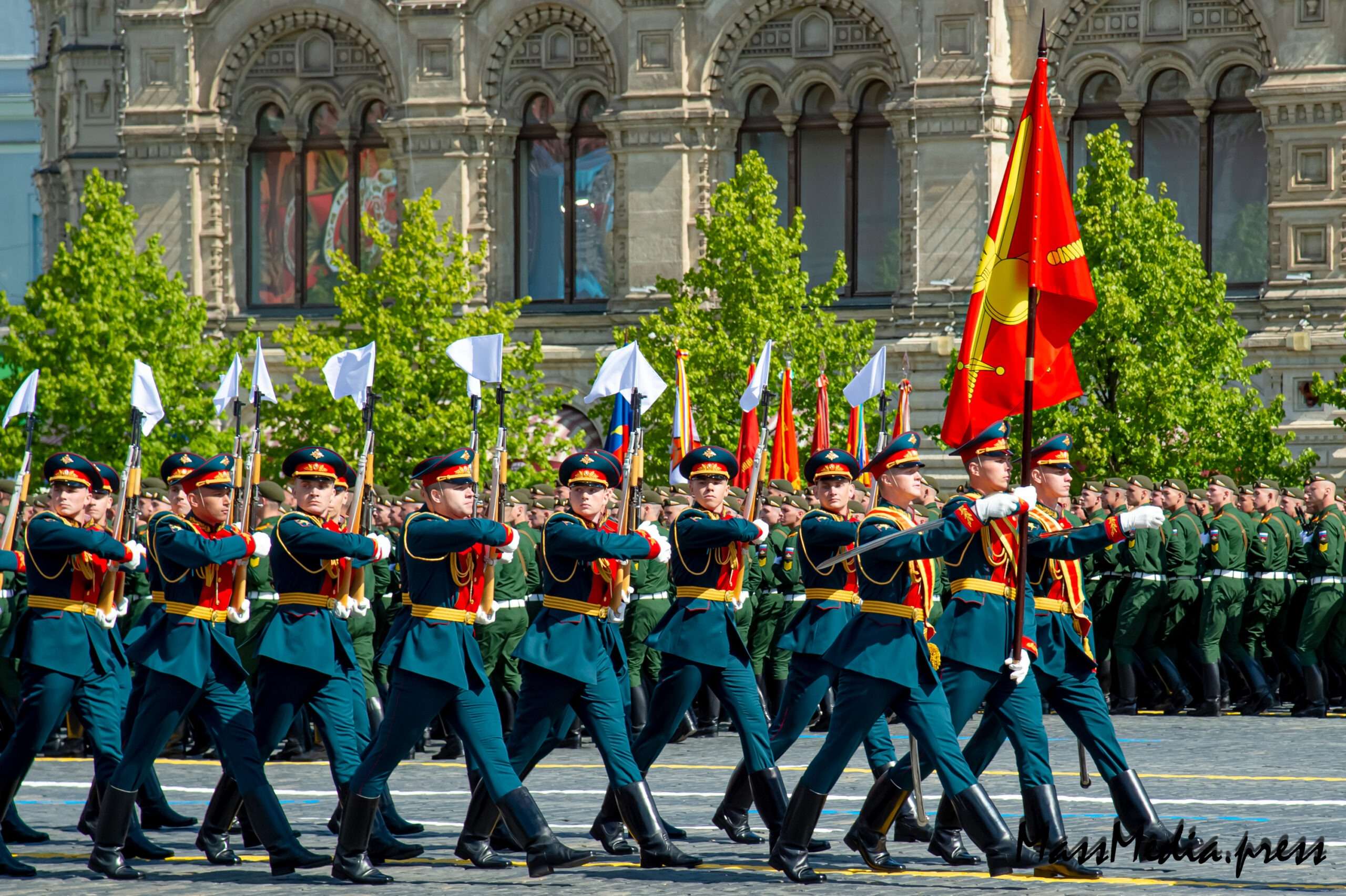 В Москве прошел Парад победы посвященный 78-й Годовщине победы в Великой отечественной войне