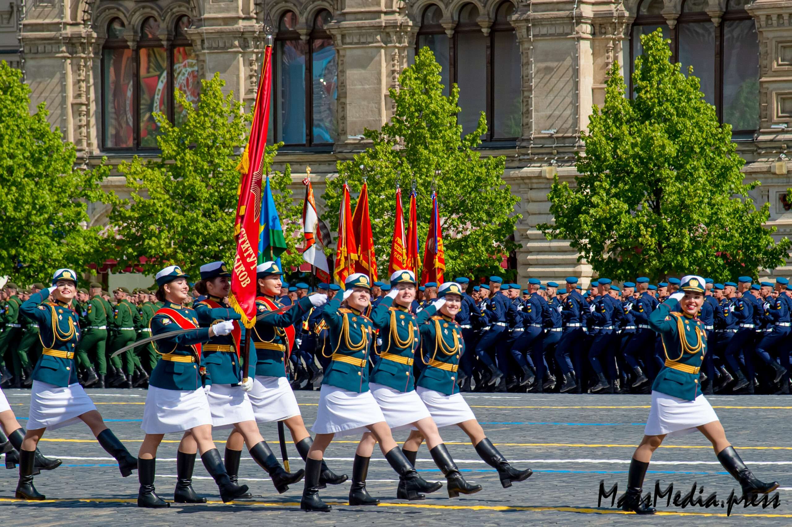 В Москве прошел Парад победы посвященный 78-й Годовщине победы в Великой отечественной войне