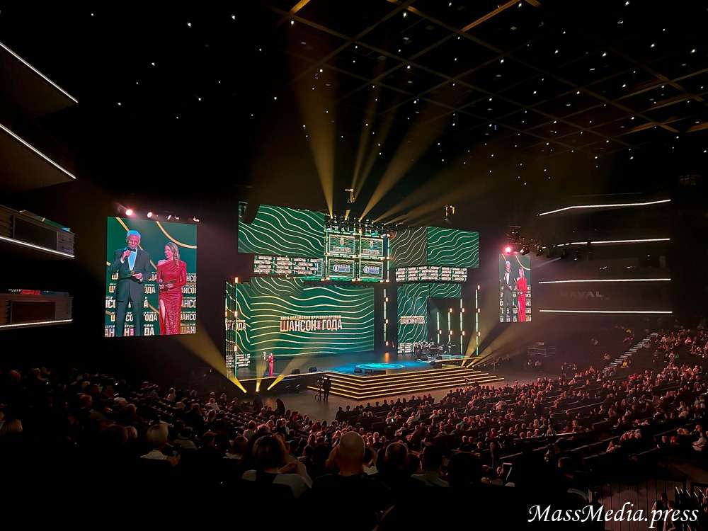 "XXIII" - я Торжественная Церемония вручения "Шансон Года 2024" прошла на Live Arene